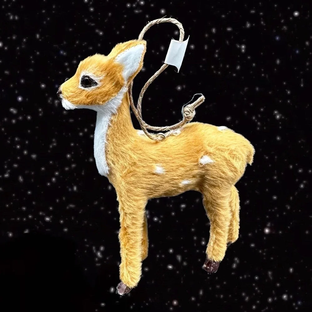 Target Reindeer Christmas Ornament Brown Deer Wondershop 3 Set 5